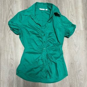 New York and Company stretch blouse, small